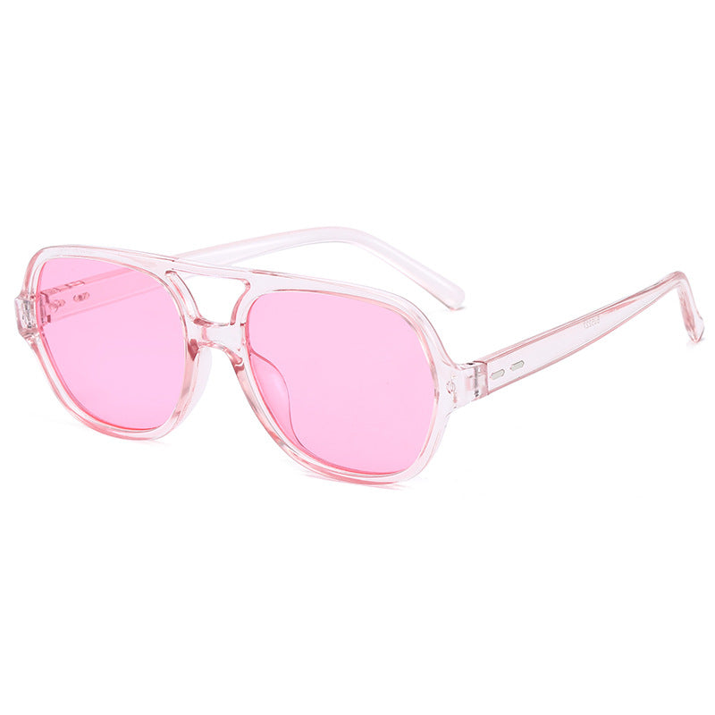 Damen quadratische Brille mit klarem Rahmen und modischem Design Karnz