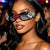 Damen Glamouröse Designer-Sonnenbrille mit floralen Akzenten Karnz