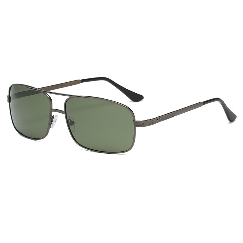 Retro-inspiriertes Schilddesign Sonnenbrille Karnz