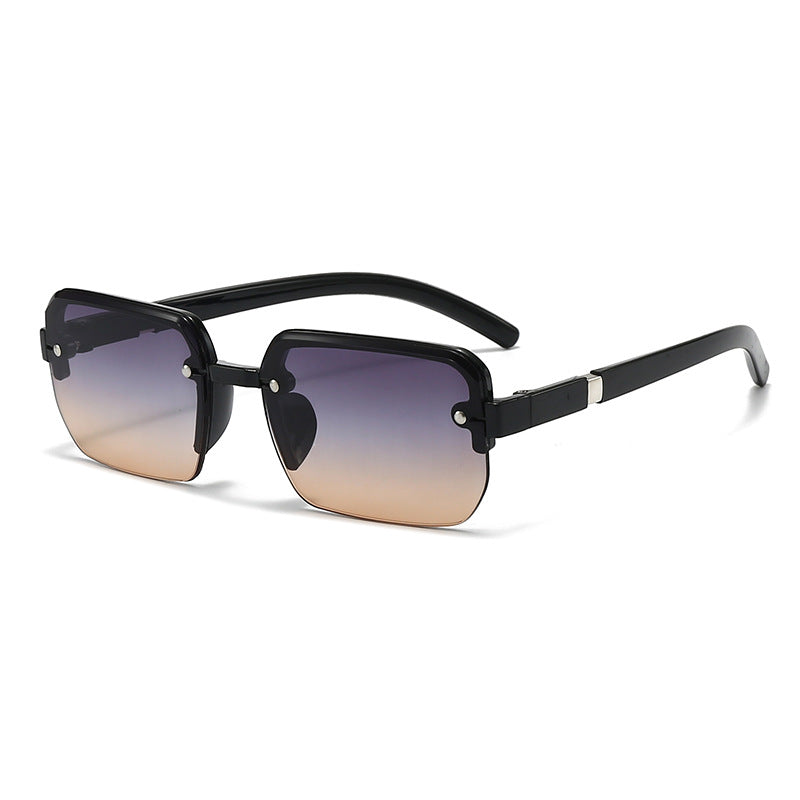 Damen modische quadratische Sonnenbrille mit innovativem Rahmen Karnz