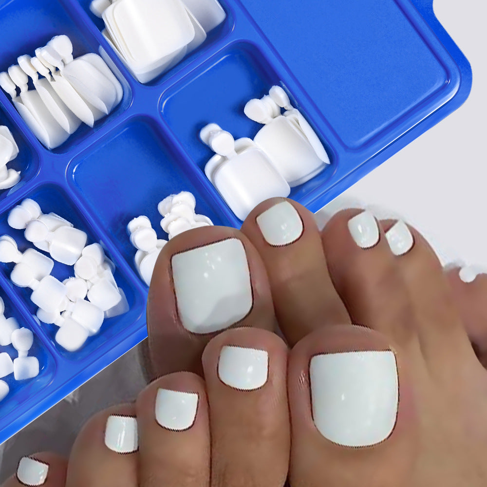 Premium Soft Gel Fußnagelspitzen Set Karnz