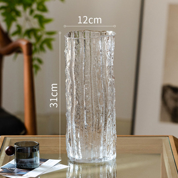Kunstvolle Glasvase im modernen Design Karnz