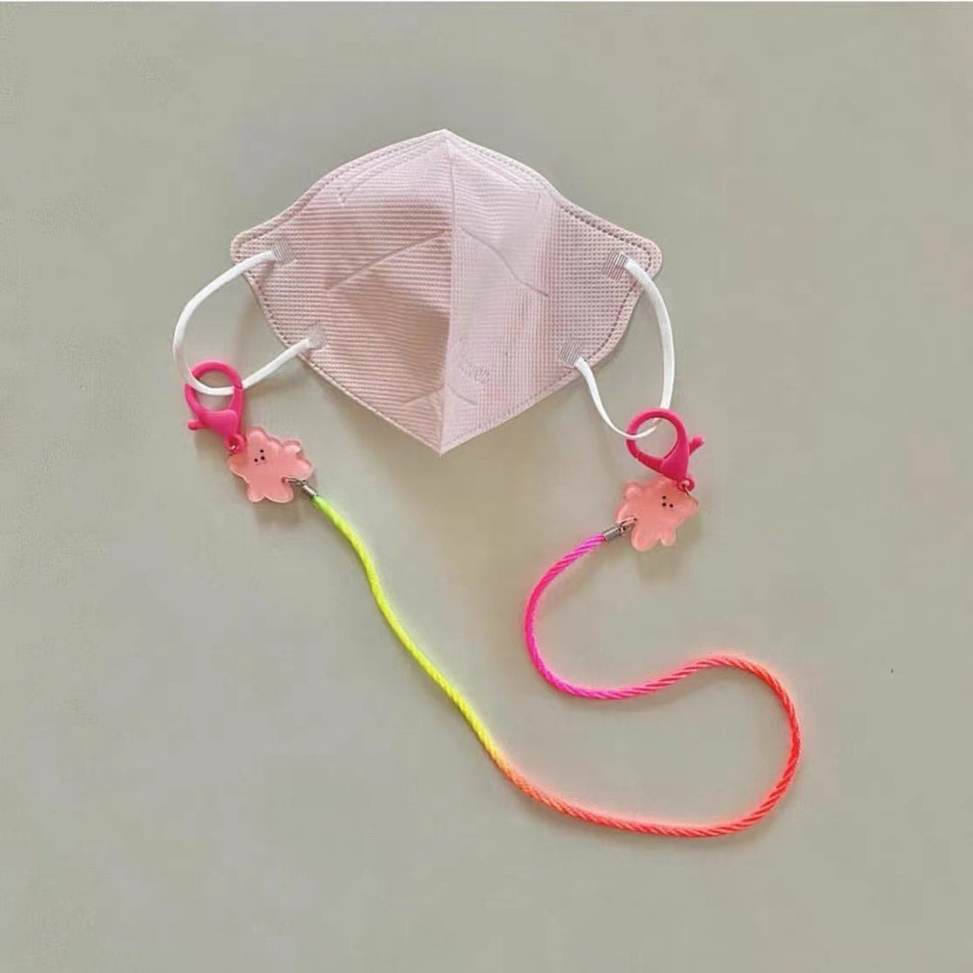 Maskenhalter mit Buntem Zubehör Karnz