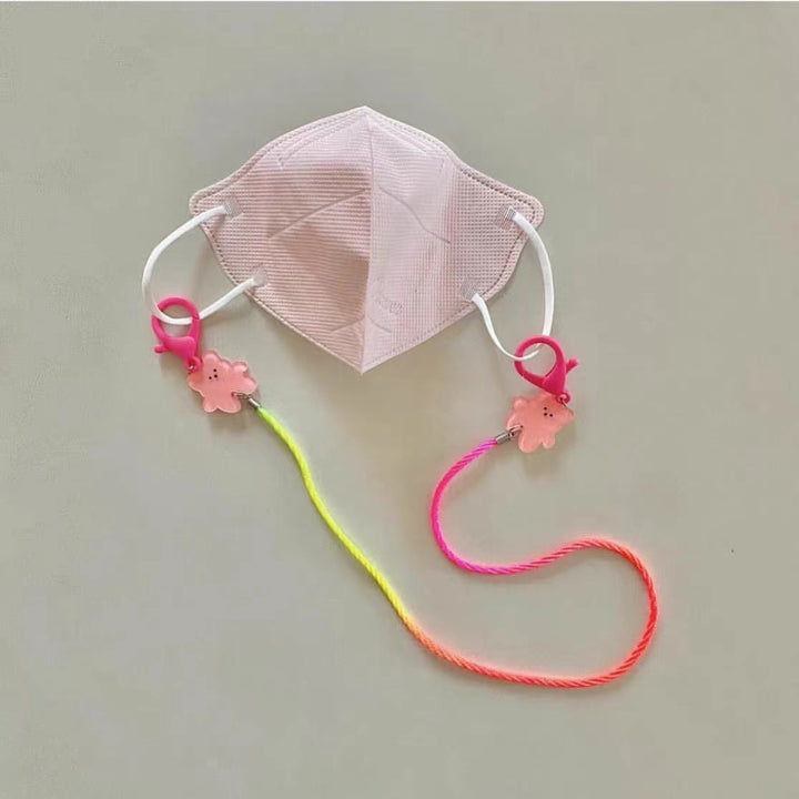 Maskenhalter mit Buntem Zubehör Karnz