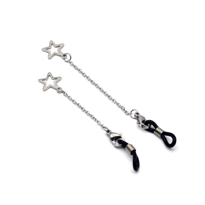 Star Charm Brillen Kette Karnz