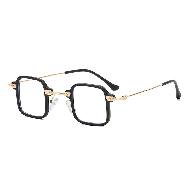 Damen quadratische Fashion-Sonnenbrille mit stylishem Metallrahmen Karnz