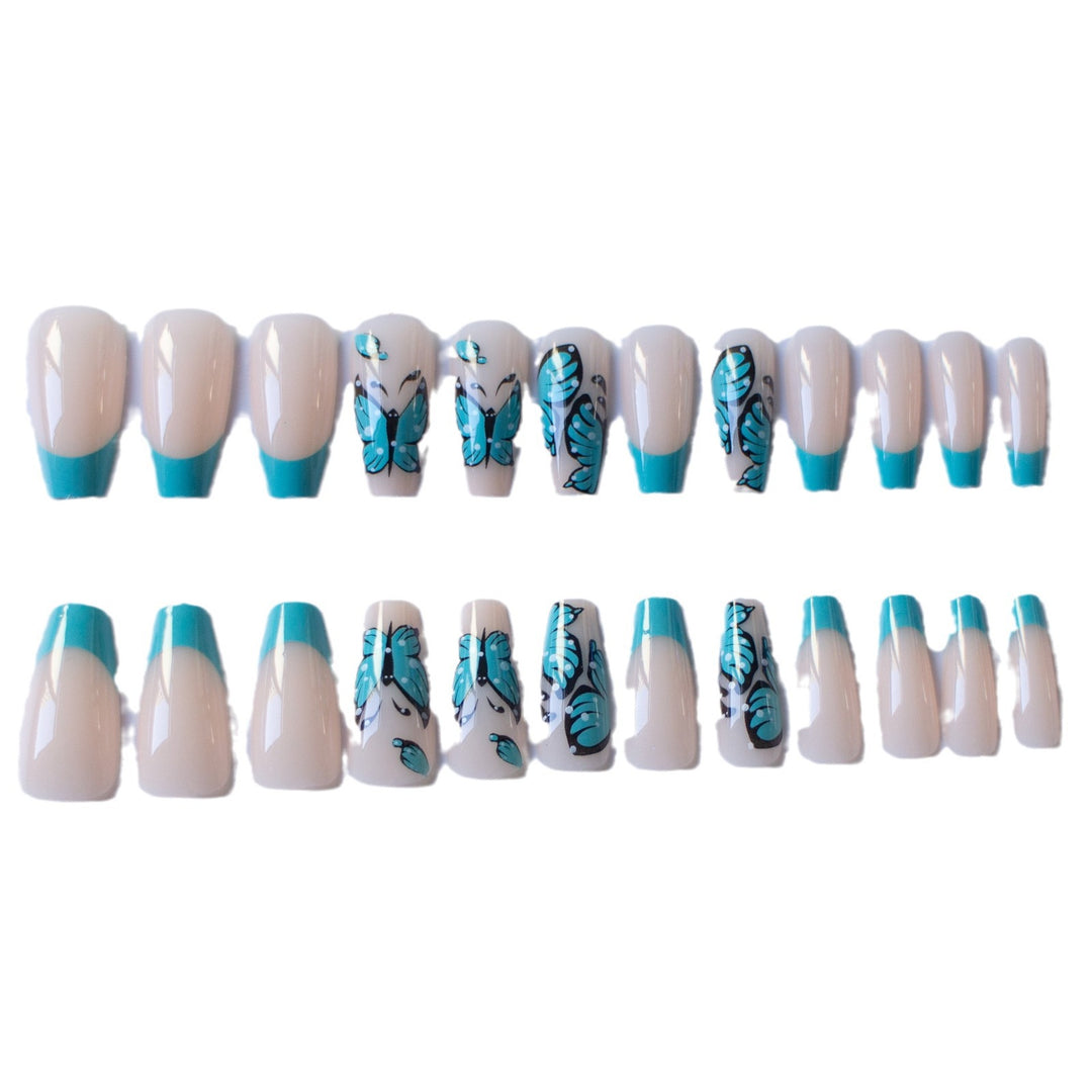 Künstlerisches Schmetterling Nagelkunstset
