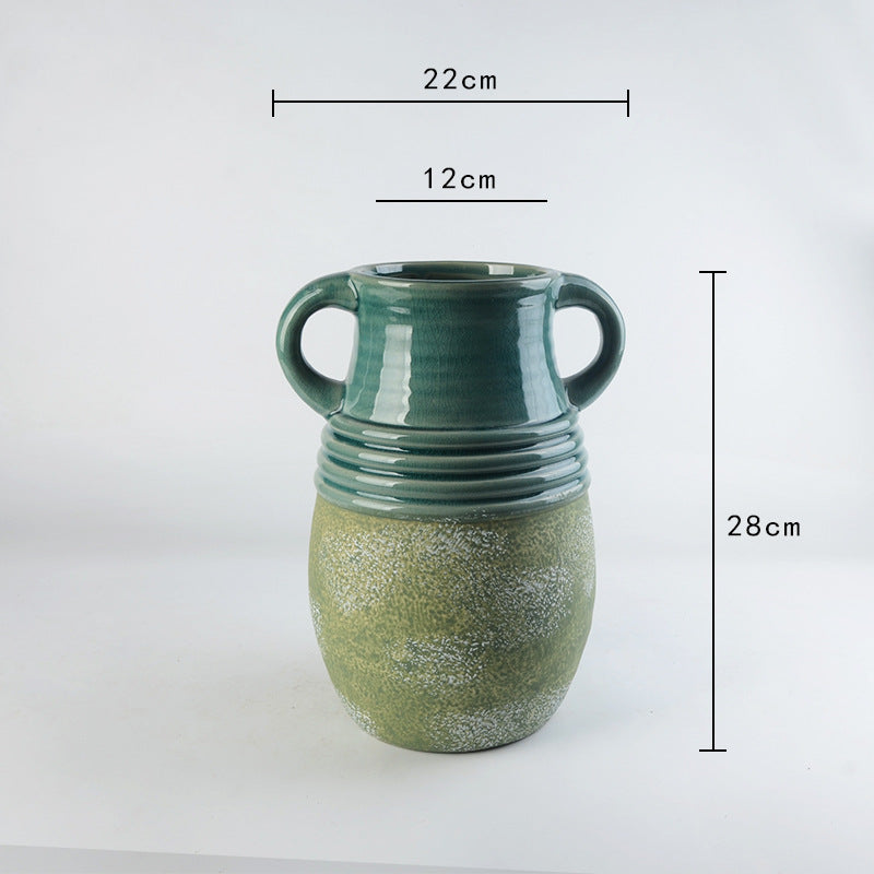 Dekorative und moderne Keramikvase Karnz