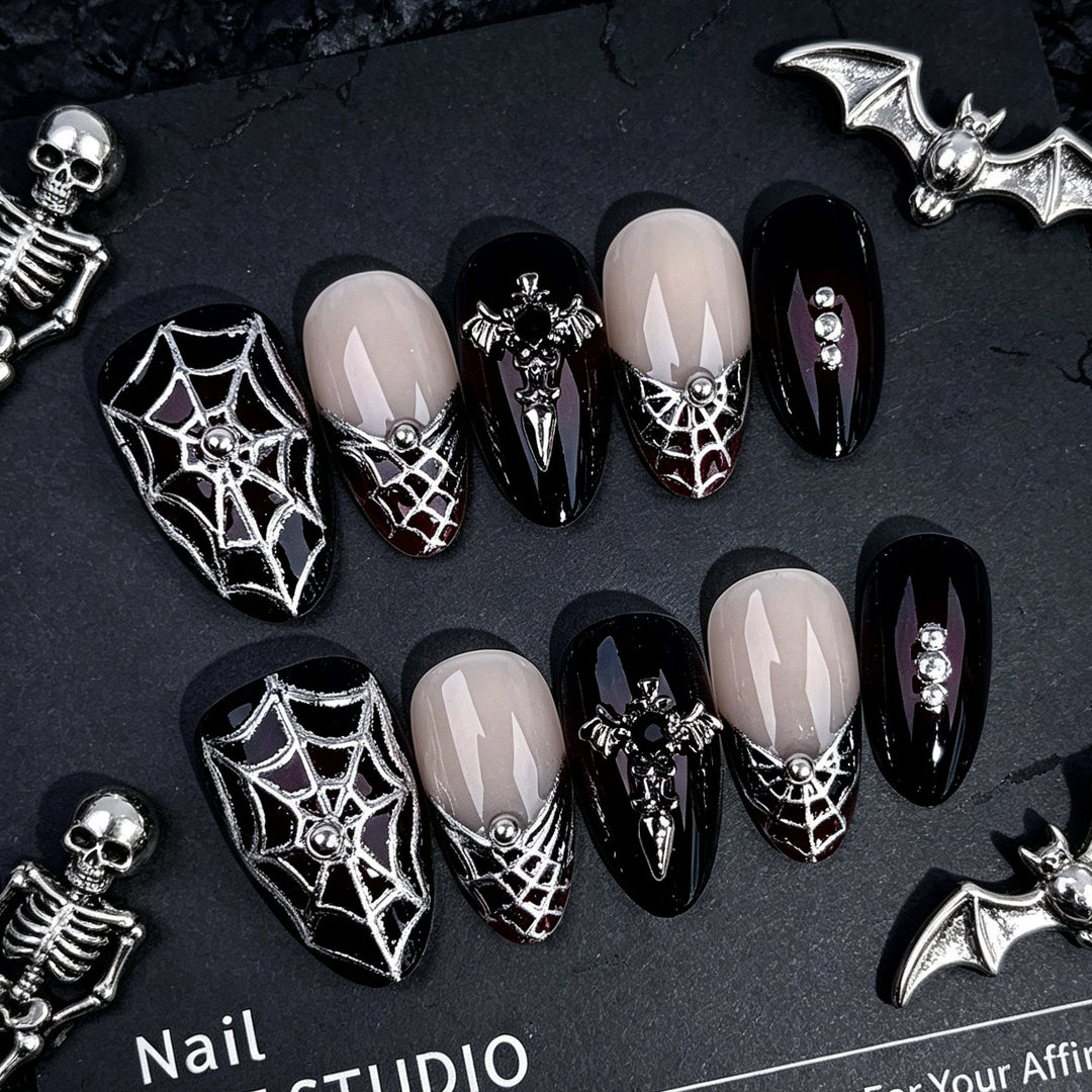 Gothic-Themen Press-On Nagelset