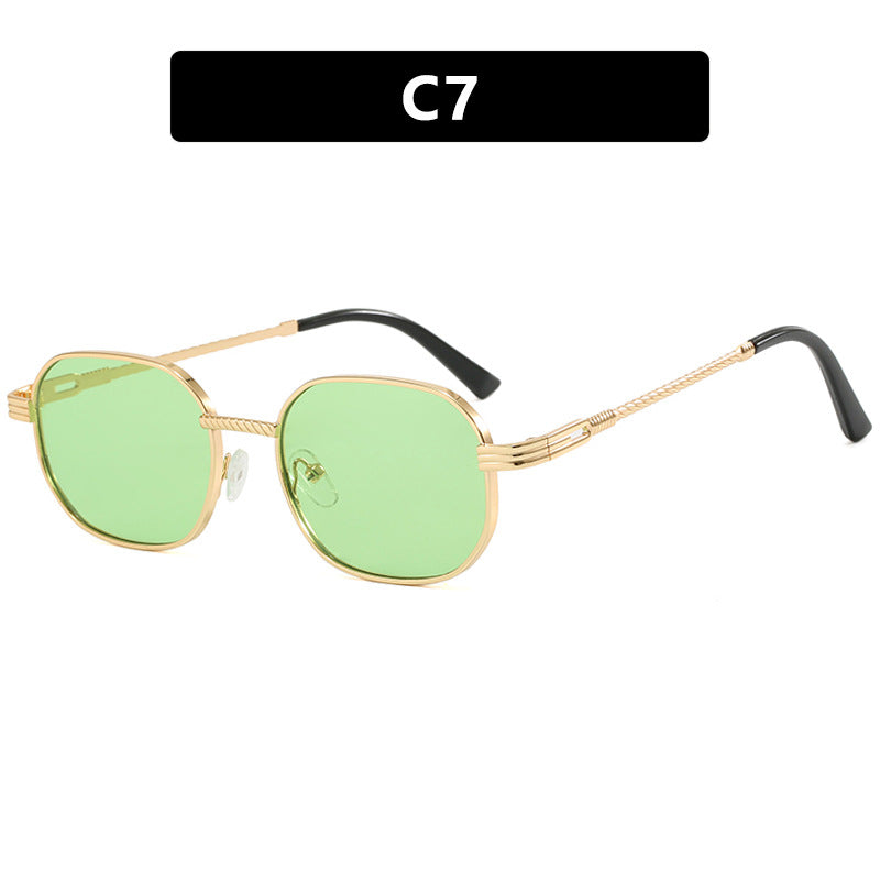 Damen quadratische Sonnenbrille mit Gradienteneffekt Karnz