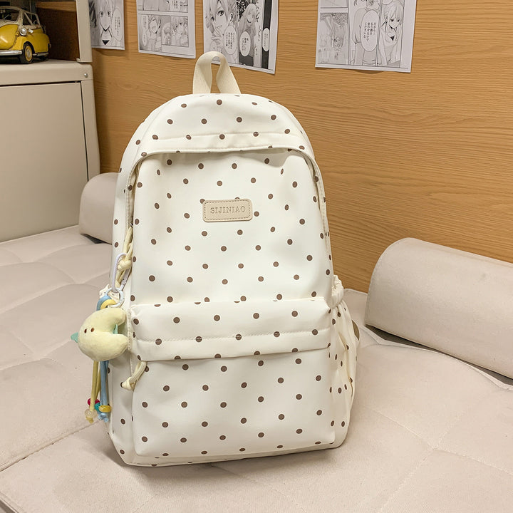 Stylischer Gepunkteter Rucksack Karnz 1791205577