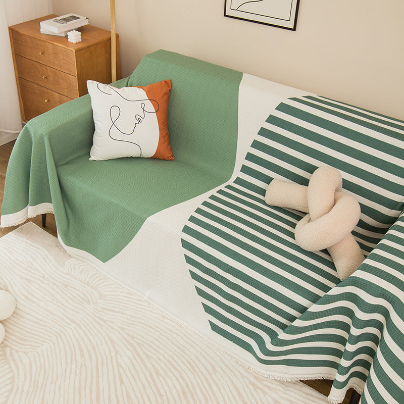 Premium Texturiertes Sofa Überwurf Cover