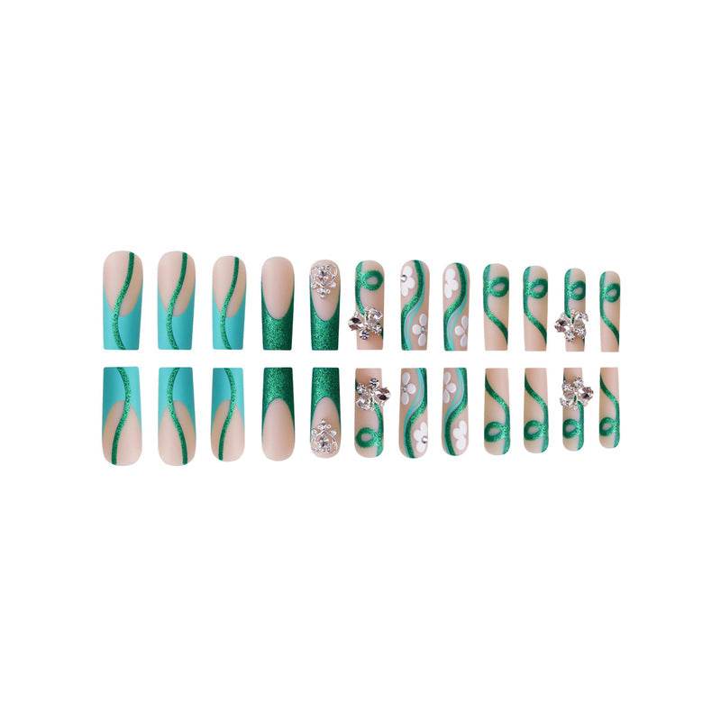 Glamouröse Dekorative Nagelkunst Karnz