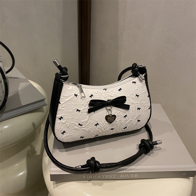 Charmante mit Schleifenverzierung Handtasche Karnz
