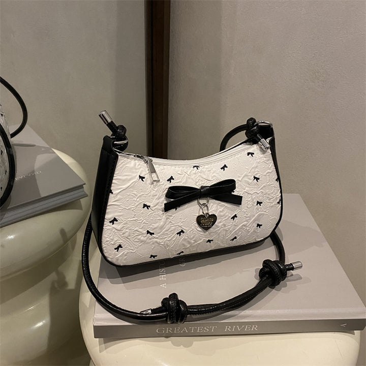 Charmante mit Schleifenverzierung Handtasche Karnz