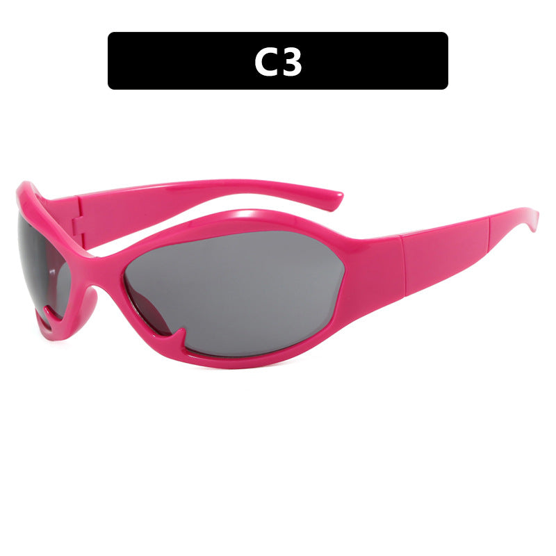 Damen Sport-Sonnenbrille mit strapazierfähigem Design und schützendem UV-Filter Karnz