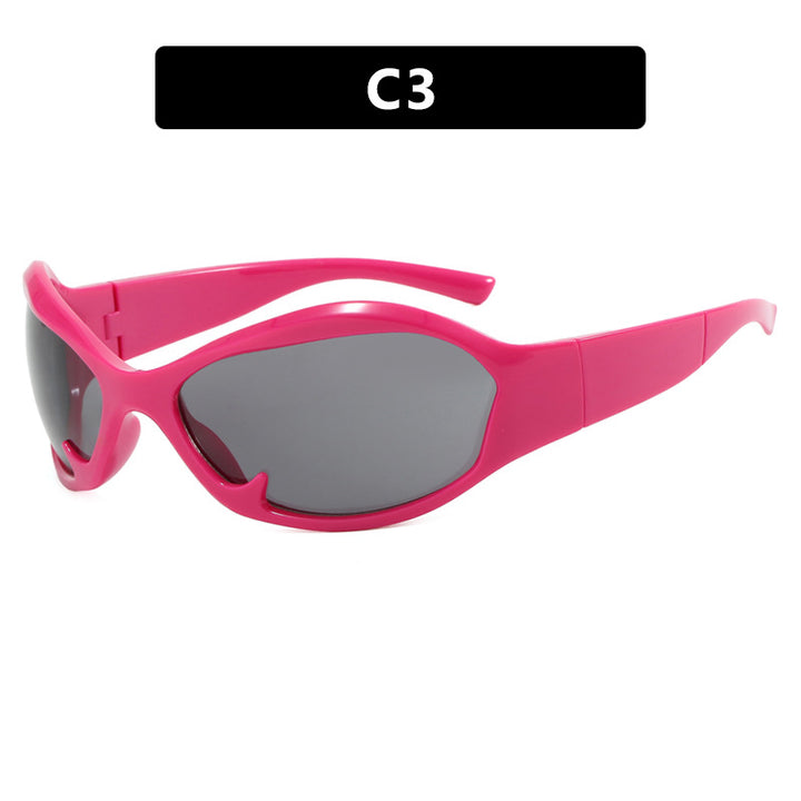 Damen Sport-Sonnenbrille mit strapazierfähigem Design und schützendem UV-Filter Karnz