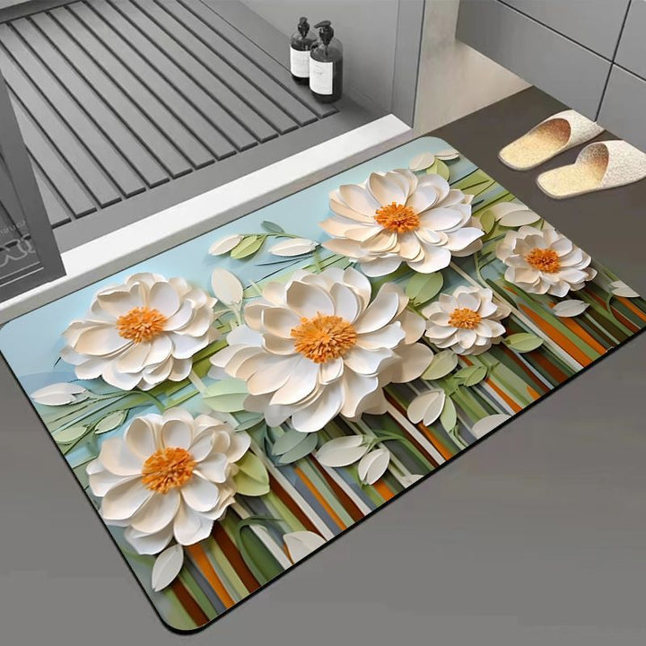 Künstlerisches Floral Design Bereich Matte