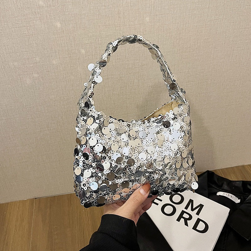 Pailletten-Verzierte Abendhandtasche