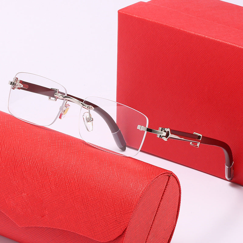 Damen elegante quadratische Sonnenbrille Karnz