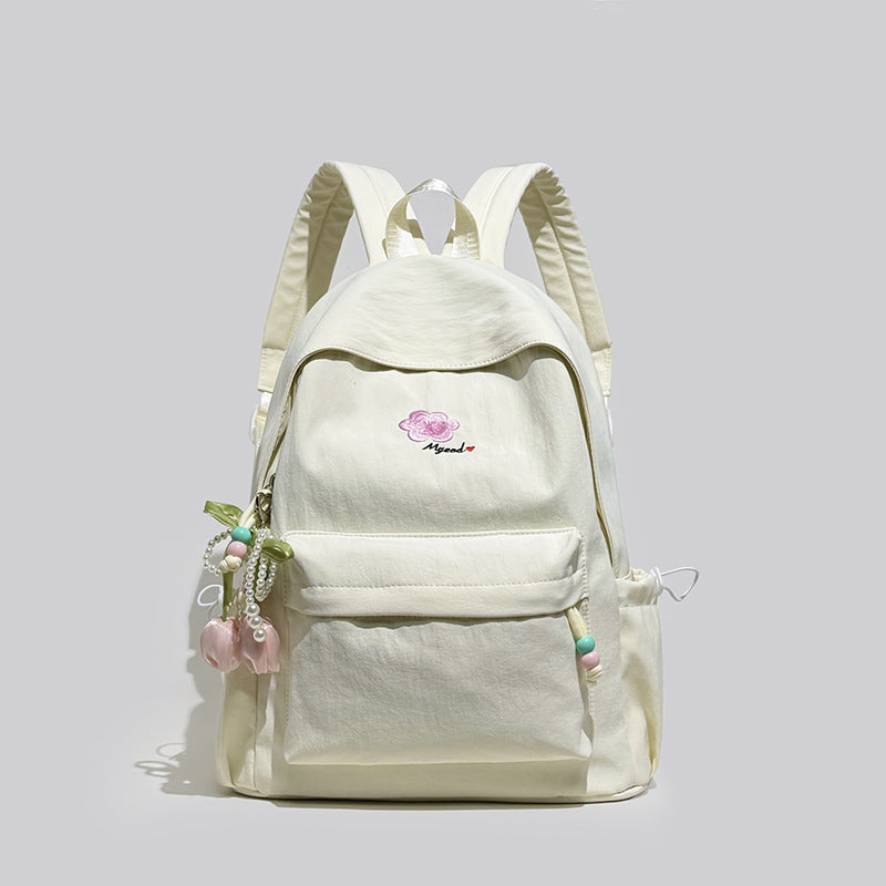 Elegante Floral Verzierte Rucksack Karnz