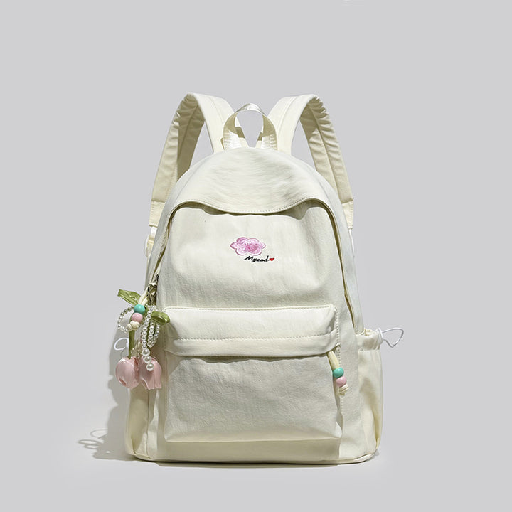 Elegante Floral Verzierte Rucksack Karnz