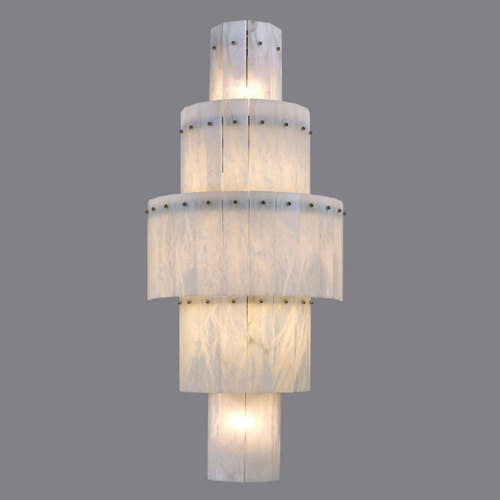 Moderne dekorative Alabaster-Wandleuchte