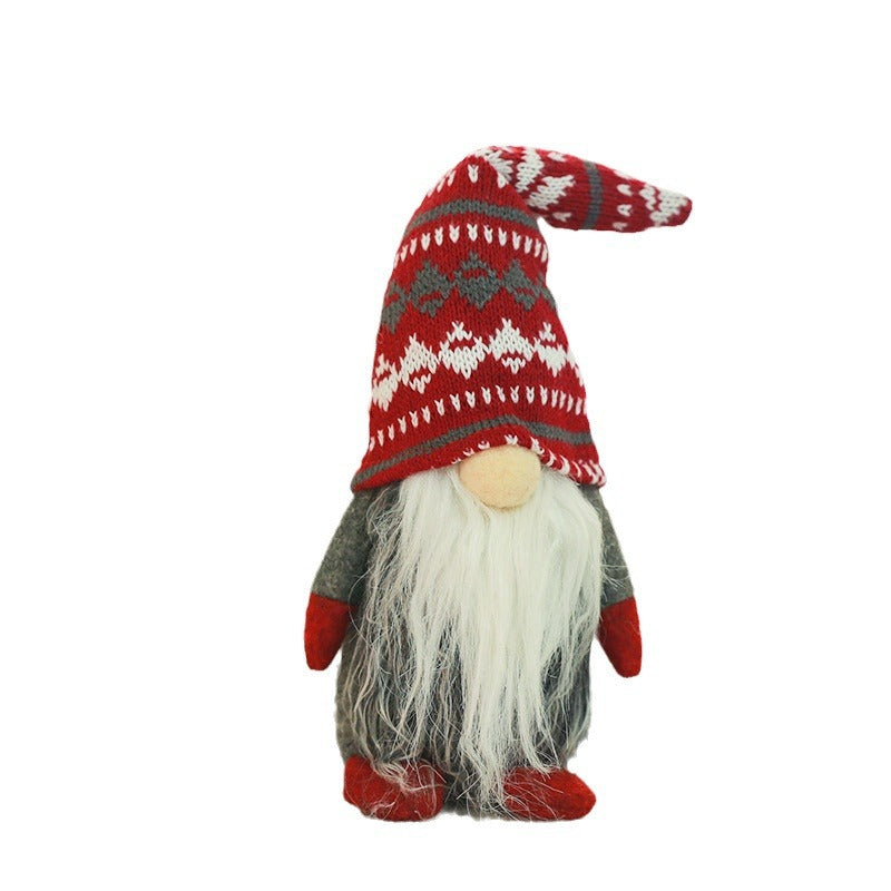 Dekorativer Weihnachtsgnom Karnz