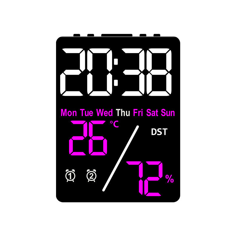 Digitaler Wecker mit Hygrometer und Temperaturanzeige Karnz