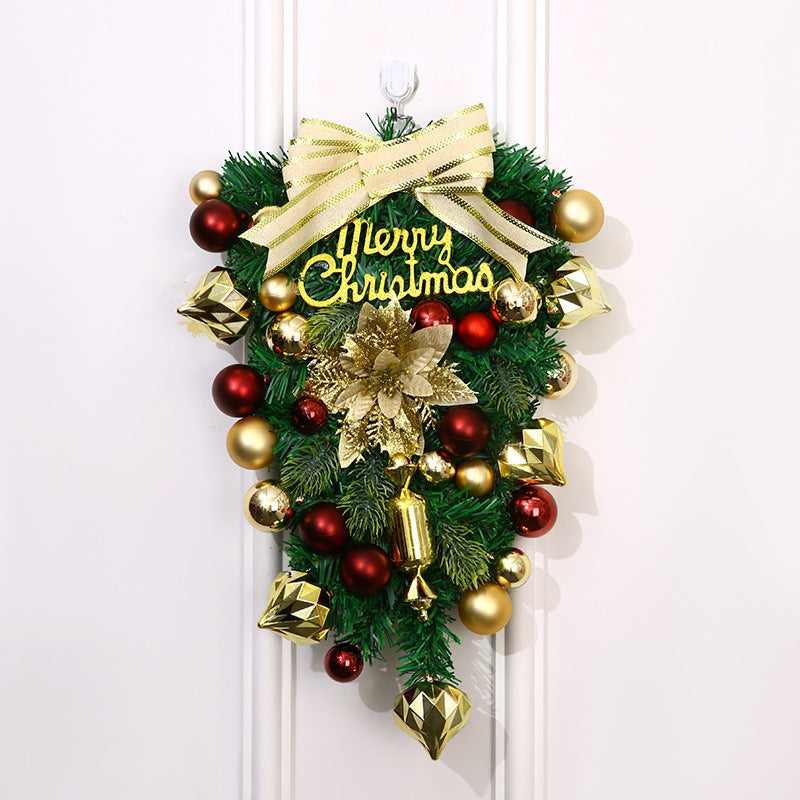 Festliche Weihnachtskranz Dekoration Karnz