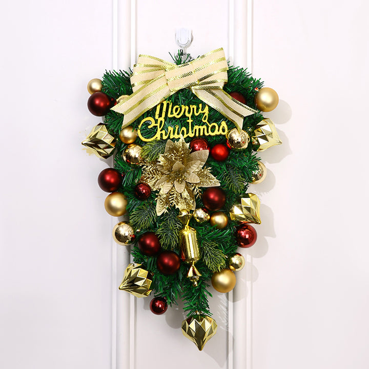 Festliche Weihnachtskranz Dekoration Karnz