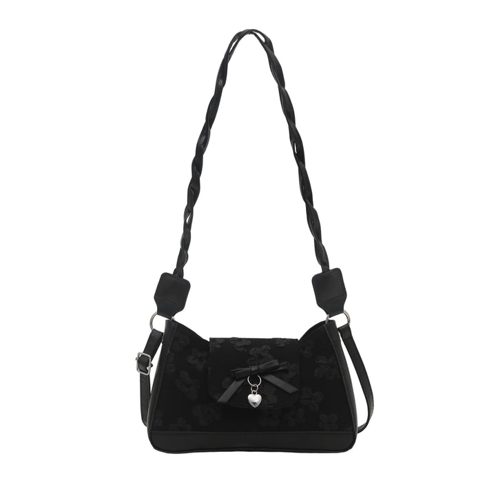 Elegante Schleifen-Detail Schultertasche Karnz