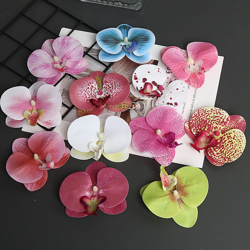 Dekoratives Orchideenblatt für die Wohnkultur展示