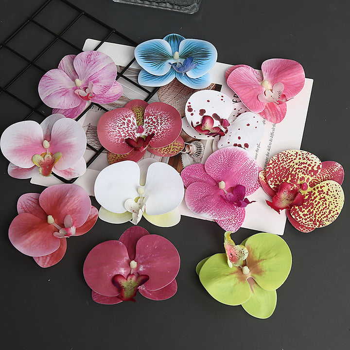 Dekoratives Orchideenblatt für die Wohnkultur展示