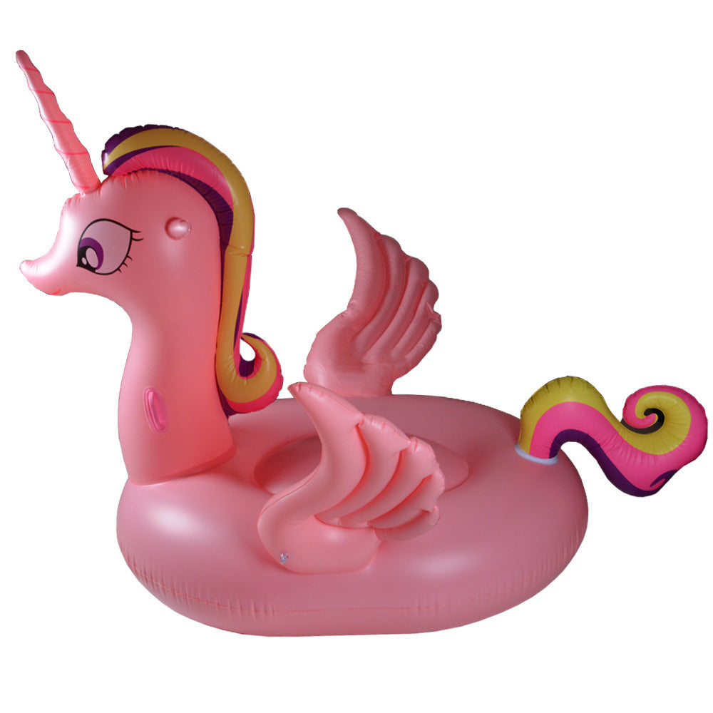 Damen aufblasbares Einhorn-Schwimmring Karnz