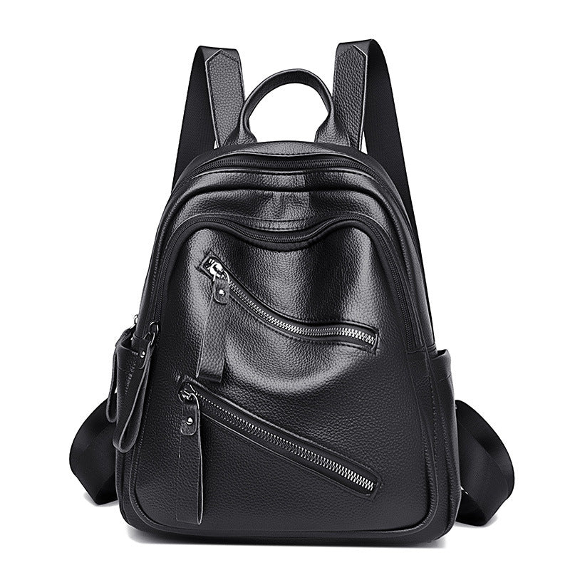 Modischer Leder Rucksack Karnz