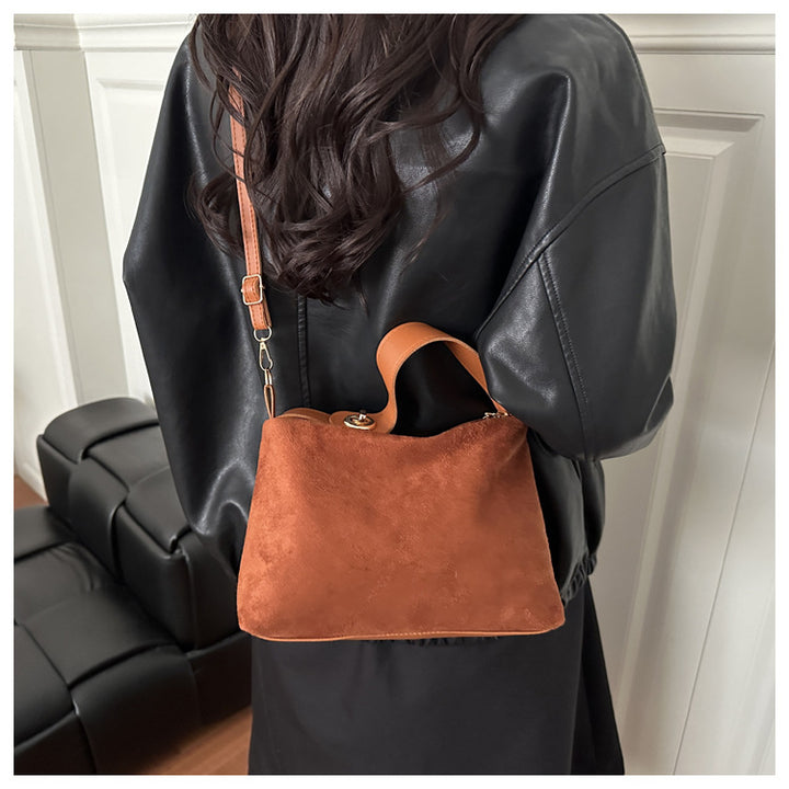 Wildleder Mini-Handtasche