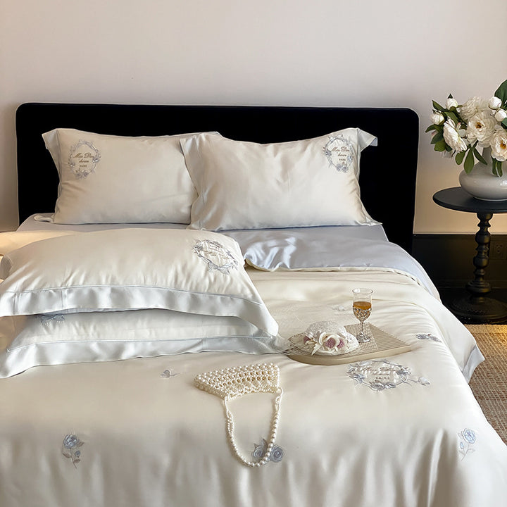 Luxus Satin Bettwäsche Set