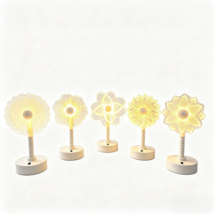 Dekorative LED Tischlampe mit modernem Design