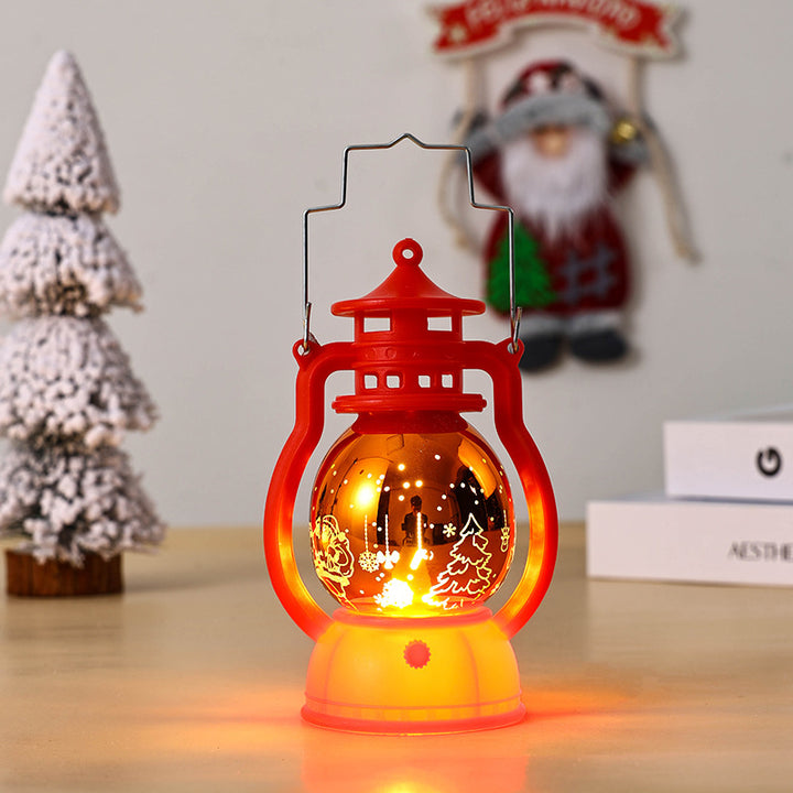 Nostalgische LED Weihnachtslaterne Karnz