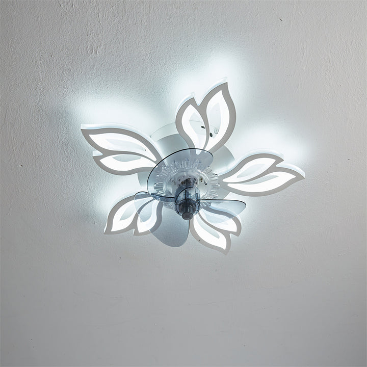 Florale Deckenventilator Leuchte