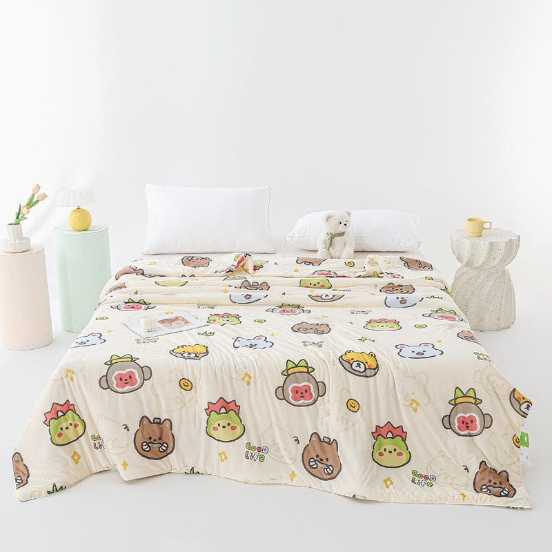 Damen Blumenmuster Tagesdecke Karnz