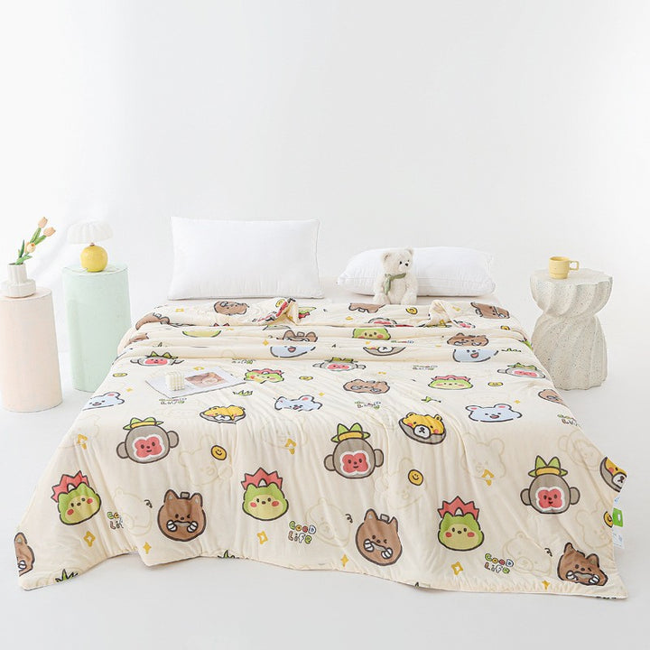 Damen Blumenmuster Tagesdecke Karnz