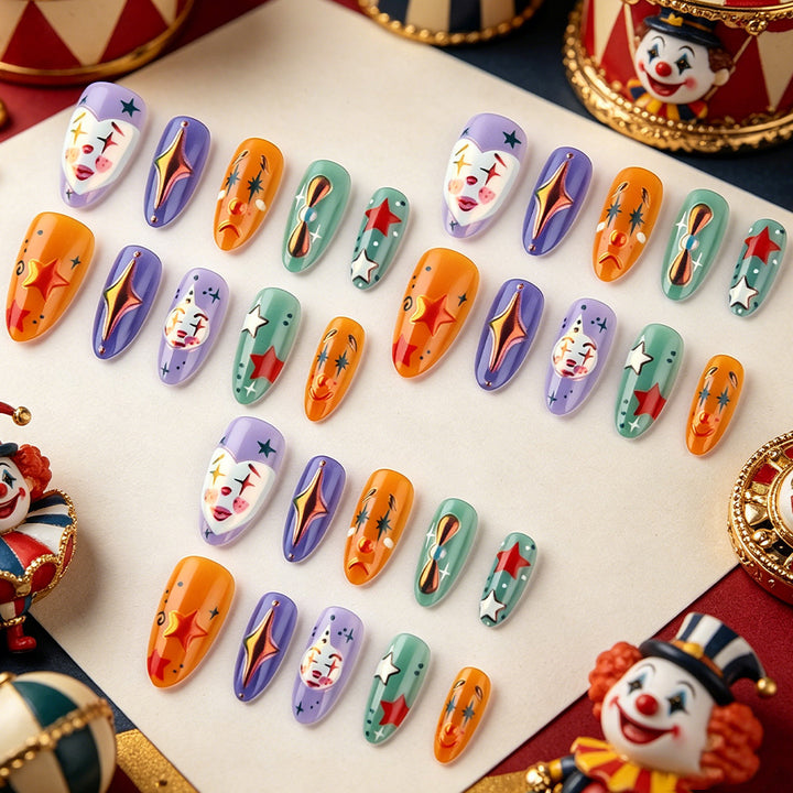 Künstlerisch Themen Künstliche Nagelkunst Set Karnz