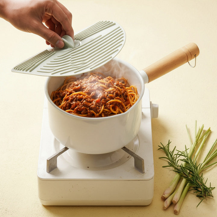 Silikon Küchendeckel mit Innovativem Dampfventil Karnz