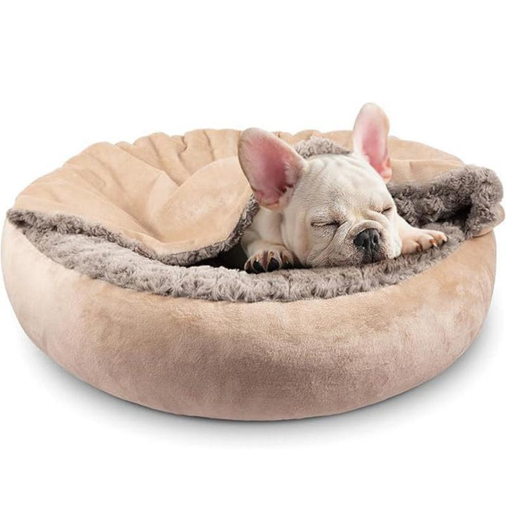 Gemütliches Höhlen-Hundebett