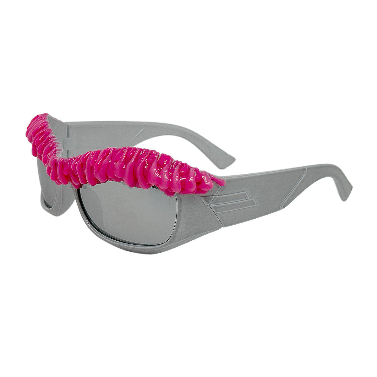 Damen kreative Sonnenbrille mit innovativem Strukturrahmen Karnz