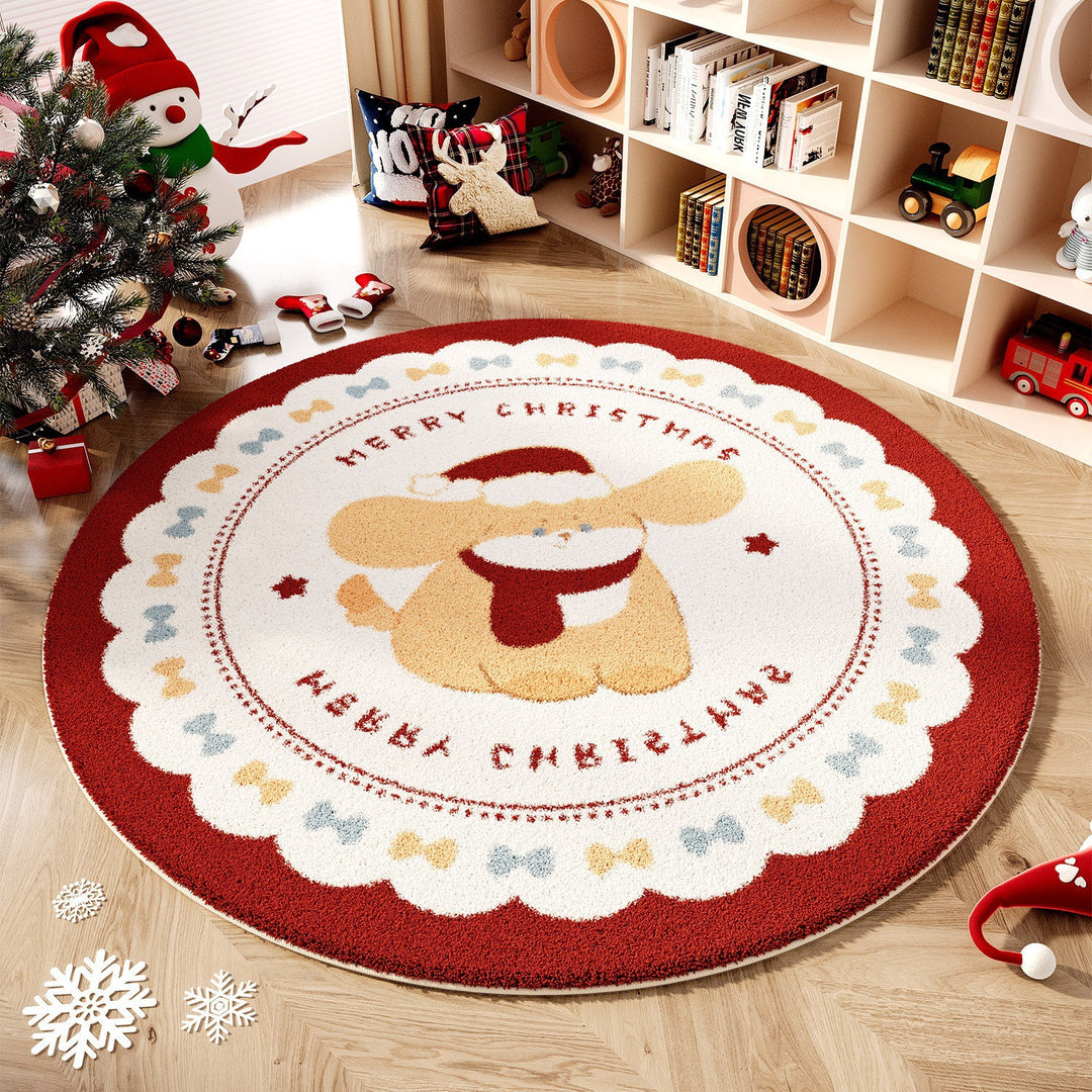 Festlicher Weihnachts-Teppich