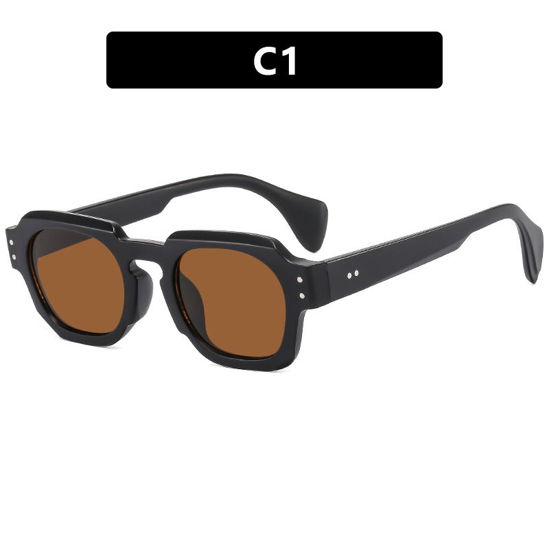 Damen stylische Sonnenbrille im modernen Schildkrötenmuster Karnz