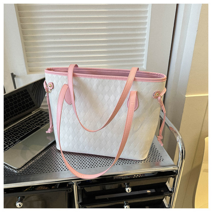 Gepolsterte Muster Handtasche Karnz